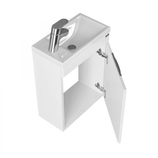 Подвесная тумба под раковину Санта Родос 206010 40 см белый